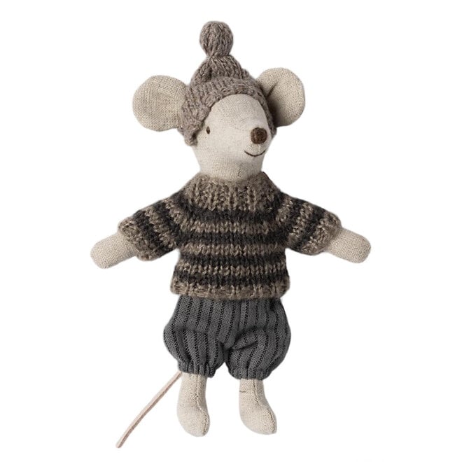 Mouse Big Brother Grey Winter Ski Set
