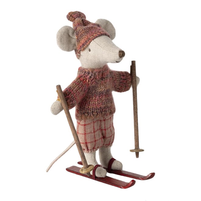 Mouse Big Sister Rose Winter Ski Set