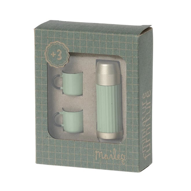 Mouse Thermos & Cups Mint