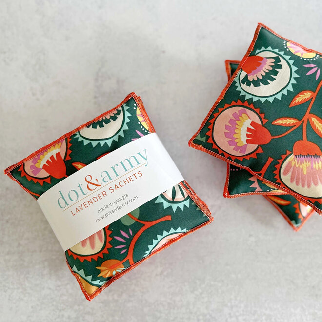 Lavender Sachets Desert Bloom Set of 2