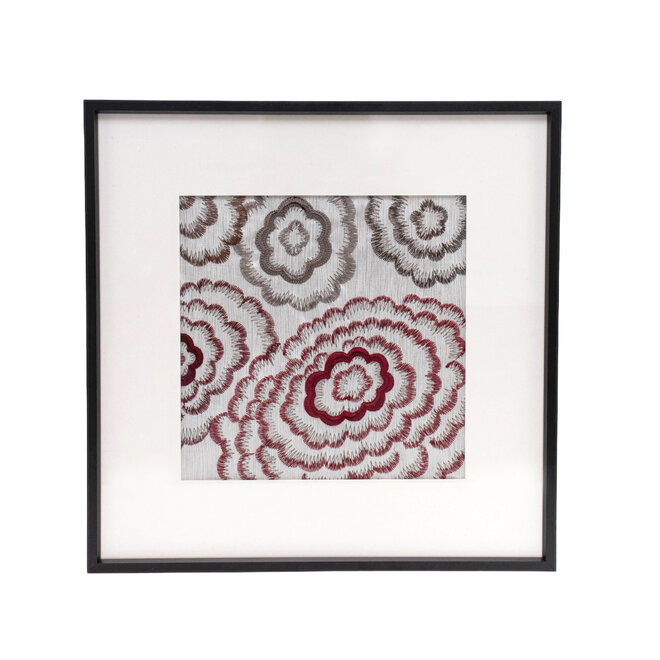 Framed Fabric William Yeoward Elise Rose