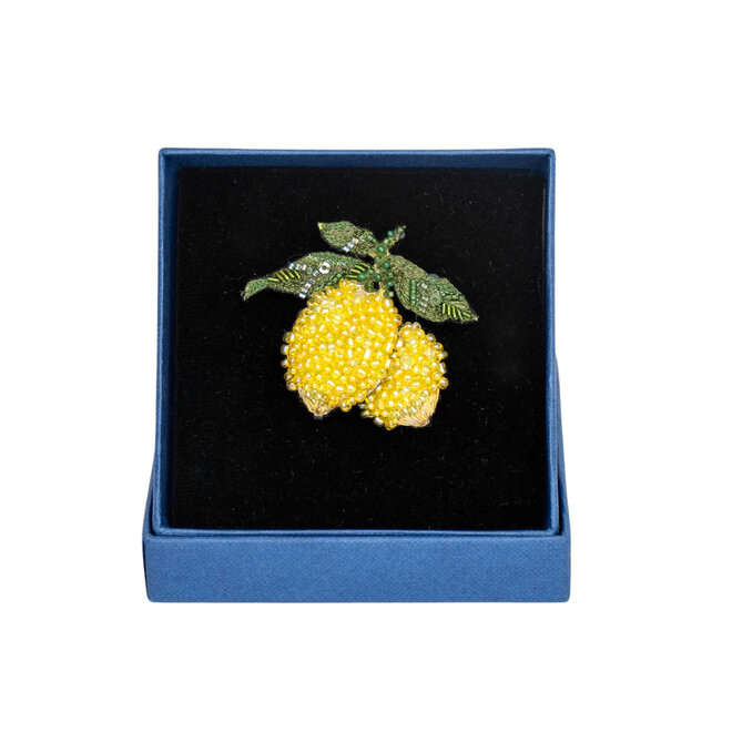 Brooch Pin Amalfi Lemons
