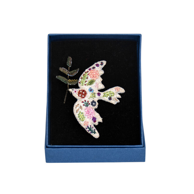 Brooch Pin Peace Bird