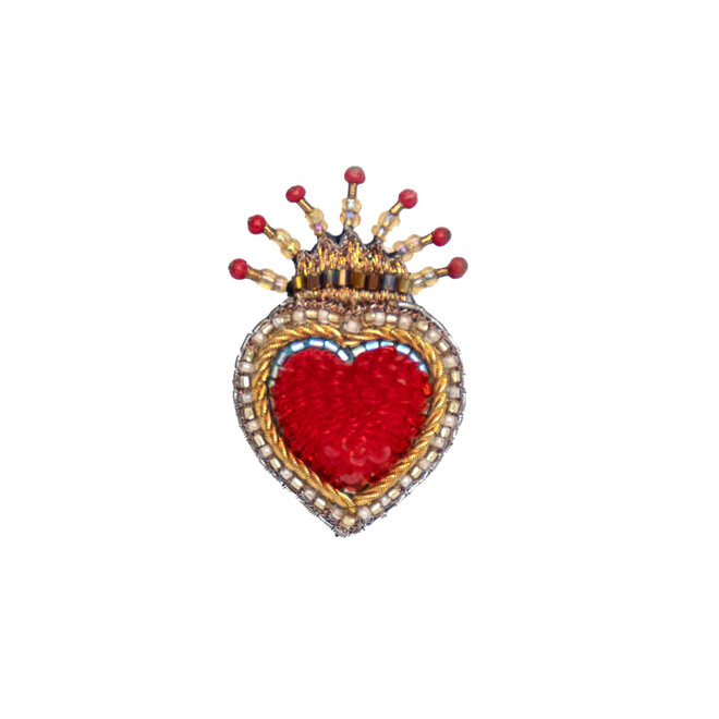 Brooch Pin Queen of Hearts