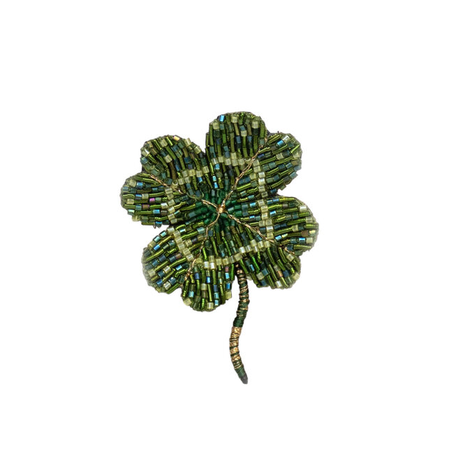 Brooch Pin Vintage Clover