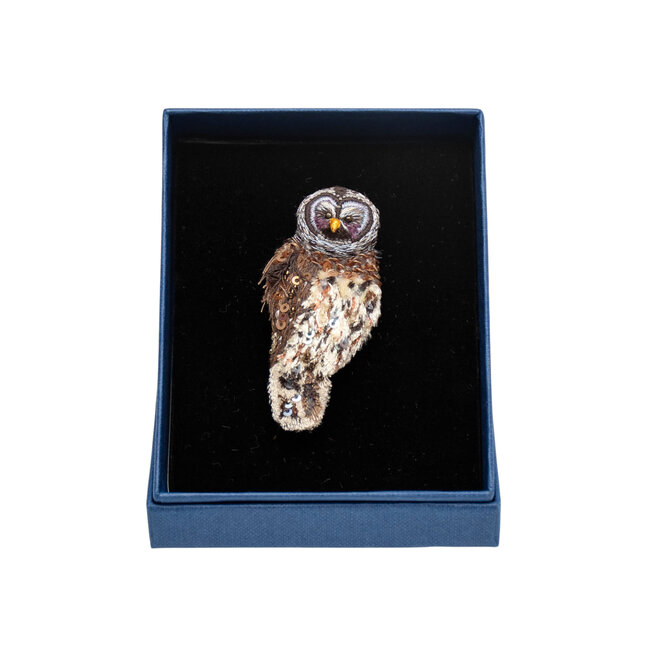 Brooch Pin Hoot Owl