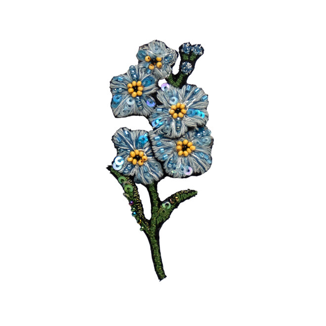 Brooch Pin Forget me Not