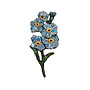 Brooch Pin Forget me Not