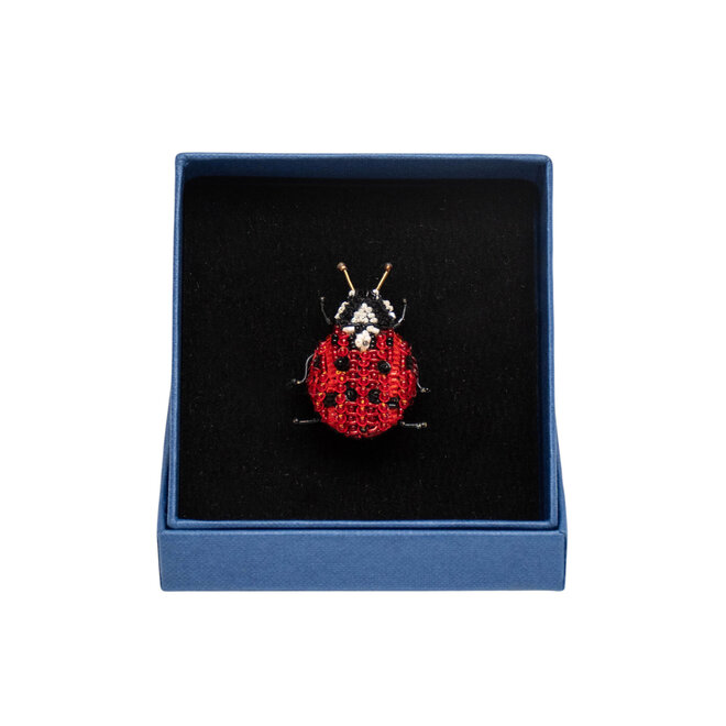Brooch Pin Lady Bug Beetle