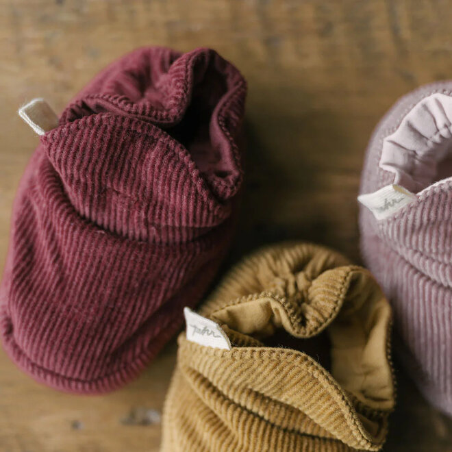 Bootie Corduroy Mulberry