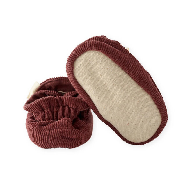 Bootie Corduroy Mulberry