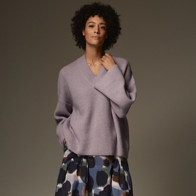 Sweater Oversize Fayima Wisteria