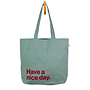 Tote Bag Nice Day Teal