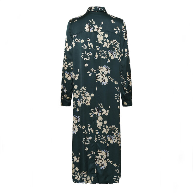 Dress Shiloh Sea Moss Faded Flower Print