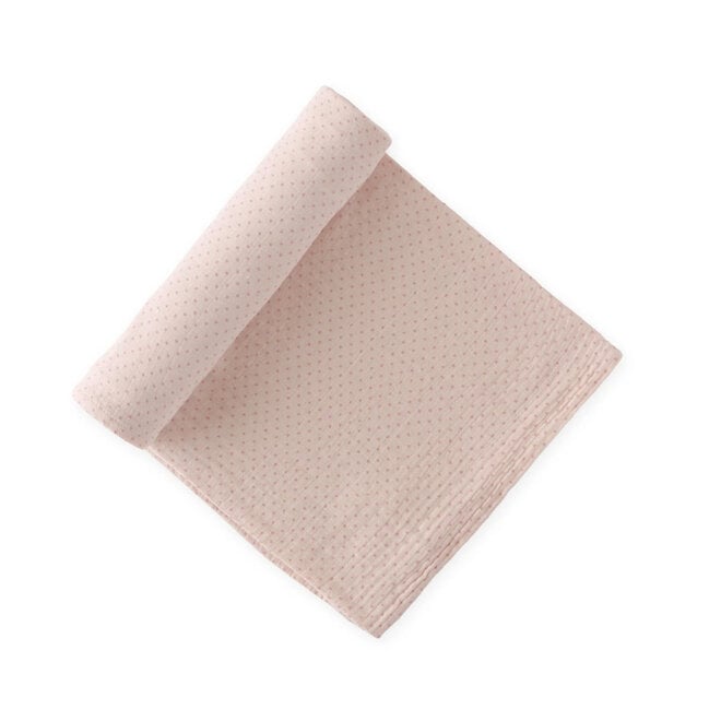Swaddle Blanket Pin Dot Peony