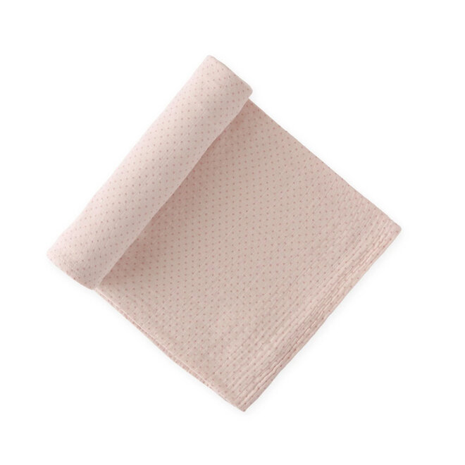 Swaddle Blanket Pin Dot Peony
