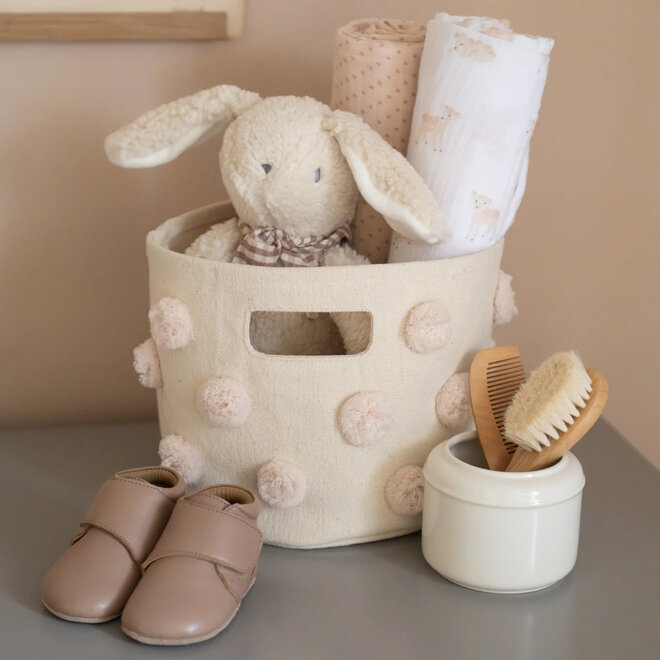 Swaddle Blanket Pin Dot Peony