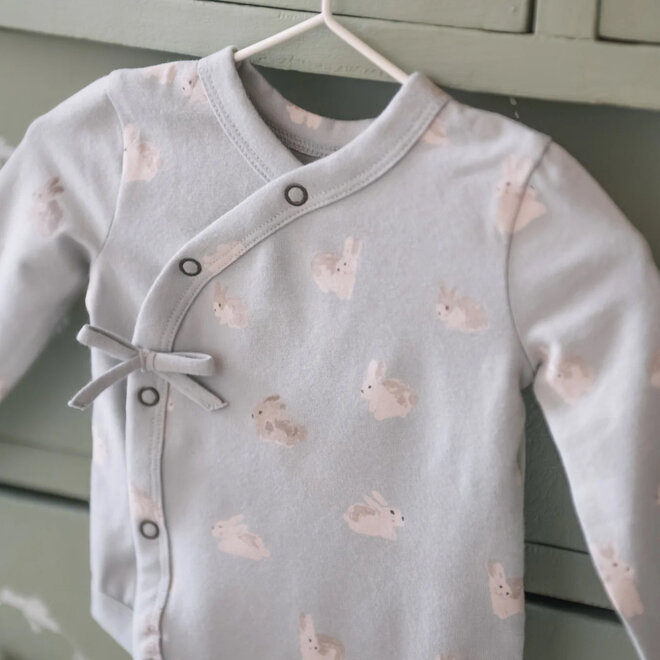 Kimono One Piece LS Hoppy Bunny