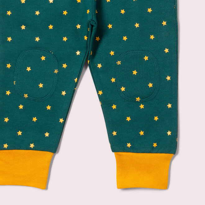 Cosy Joggers Knee Patch Golden Stars