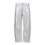 Trousers Metallic Silver