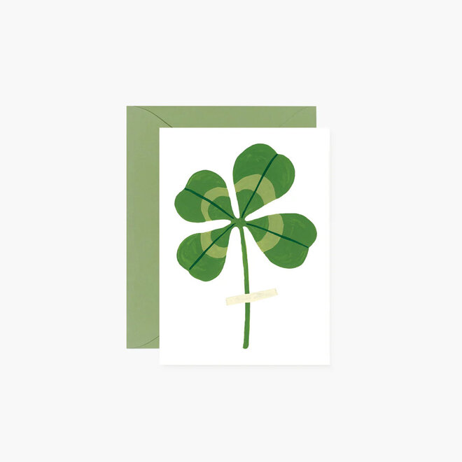 Mini Card 4 Leaf Clover