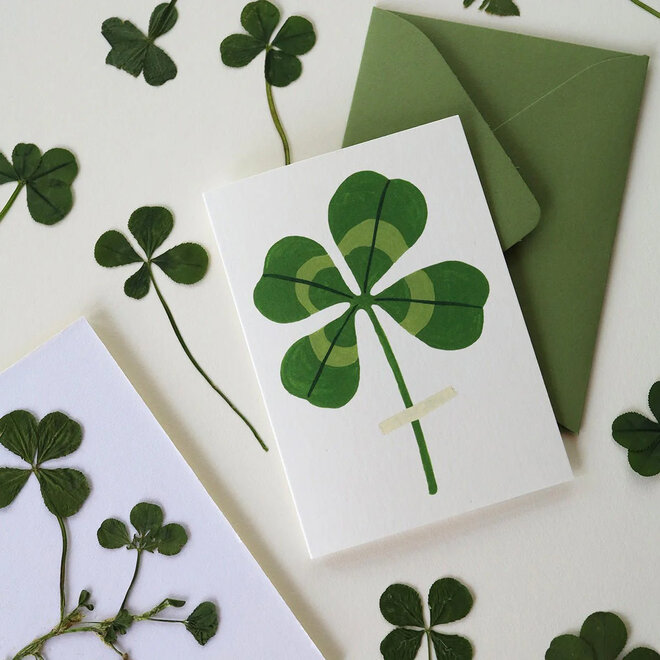 Mini Card 4 Leaf Clover