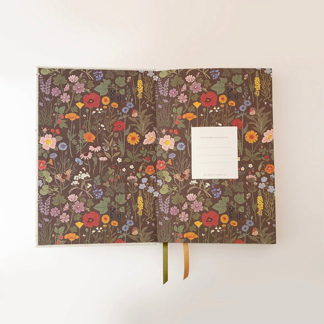 Journal Linen Bound Botanist