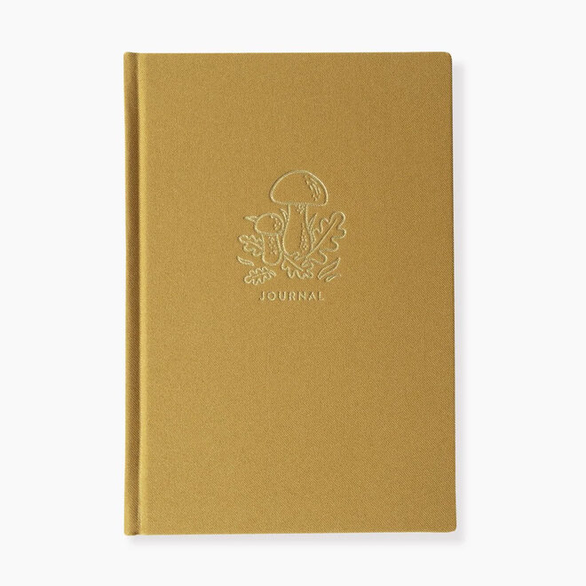 Journal Linen Bound Mushrooms