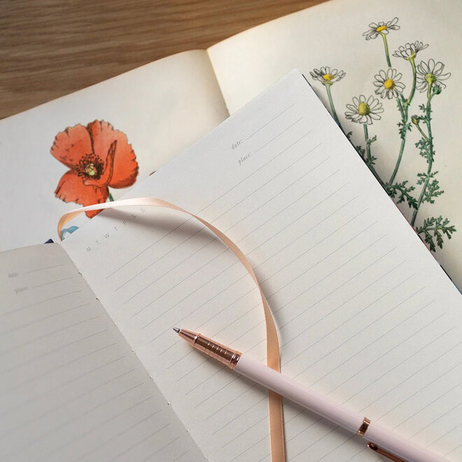 Journal Linen Bound Mushrooms