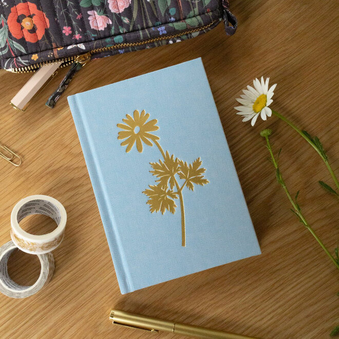 Mini Journal Linen Bound Wild Flowers