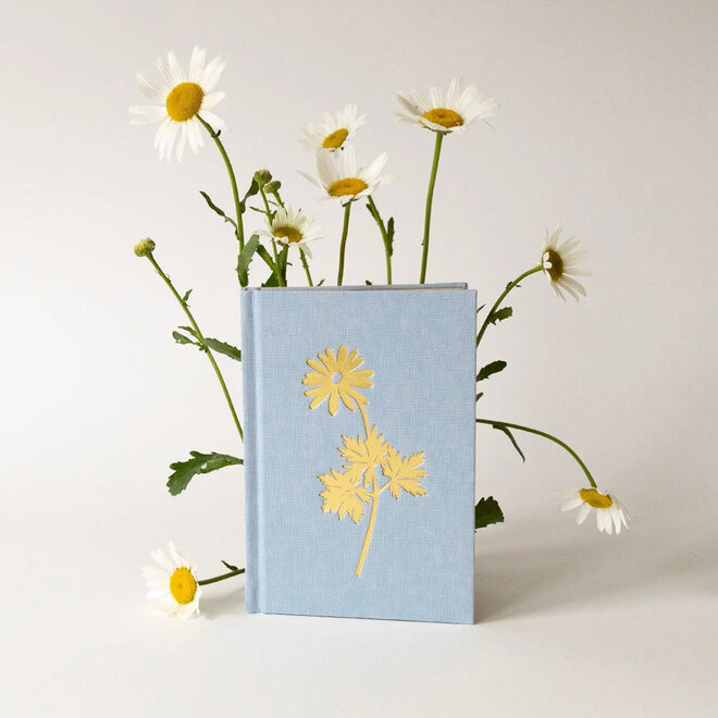 Mini Journal Linen Bound Wild Flowers