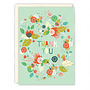 Card Floral Thank You