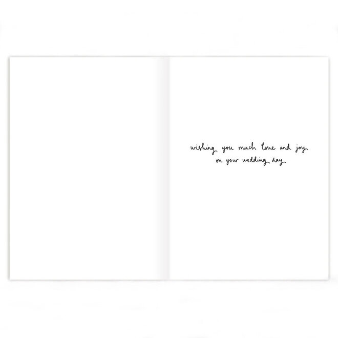 Card To the Happy Couple Wedding