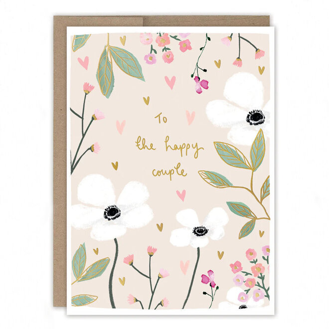 Card To the Happy Couple Wedding