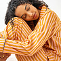Pajama Set Bonnie Stripe Mustard Blush