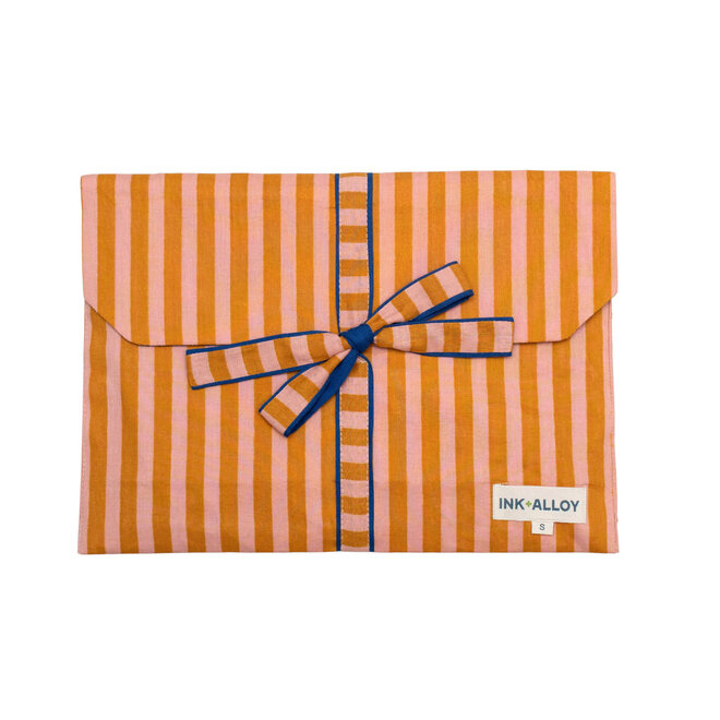 Pajama Set Bonnie Stripe Mustard Blush