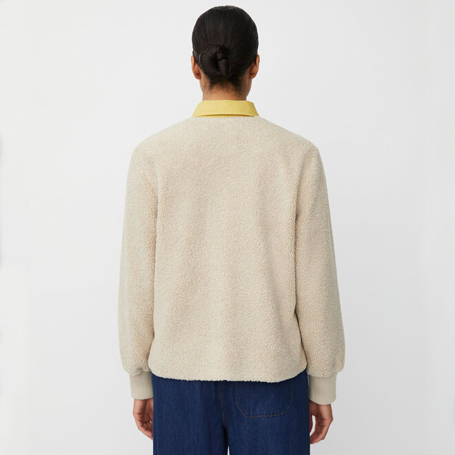 Jacket Junte Teddy Fleece Fog