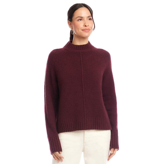 Sweater Turtleneck Wine