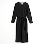 Knit Dress Knotted Black