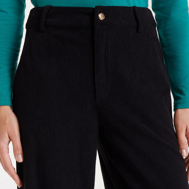 Corduroy Pants Black