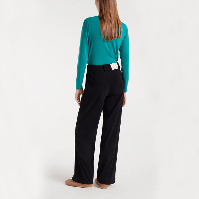 Corduroy Pants Black