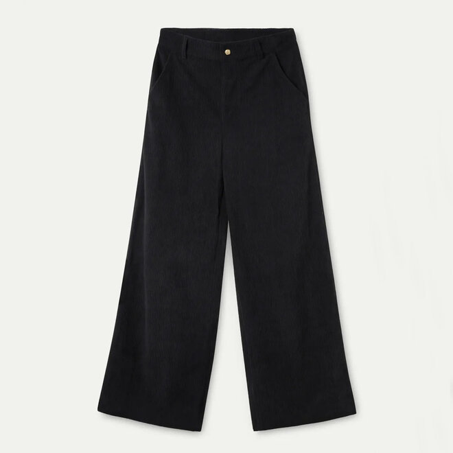 Corduroy Pants Black