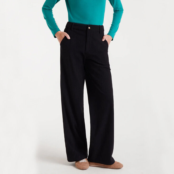 Corduroy Pants Black