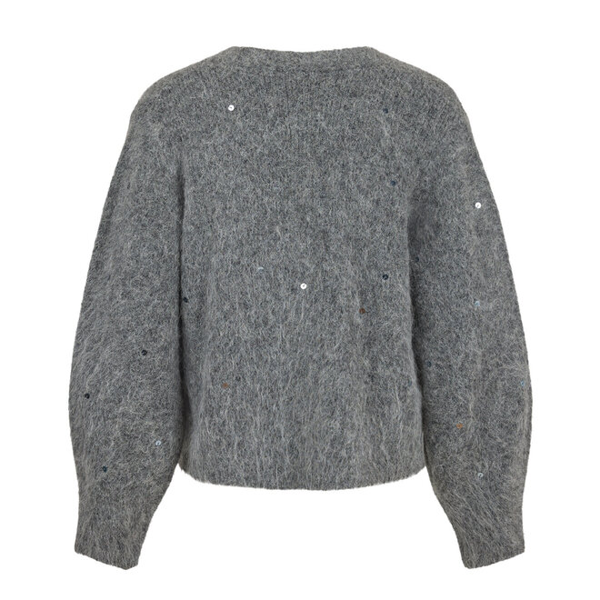 Knit Cardigan Grey
