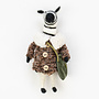 Ornament On the Go Animal Zebra in Coat