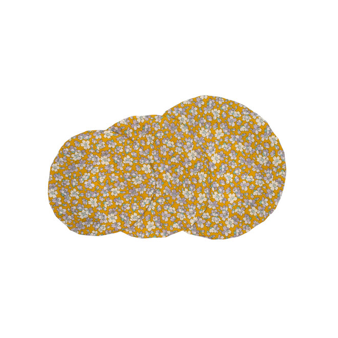 Cover Dish and Bowl Floral Set 3 M, L & XL