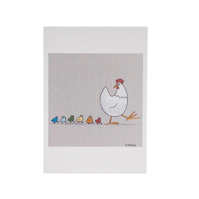 Card Baby Chickens
