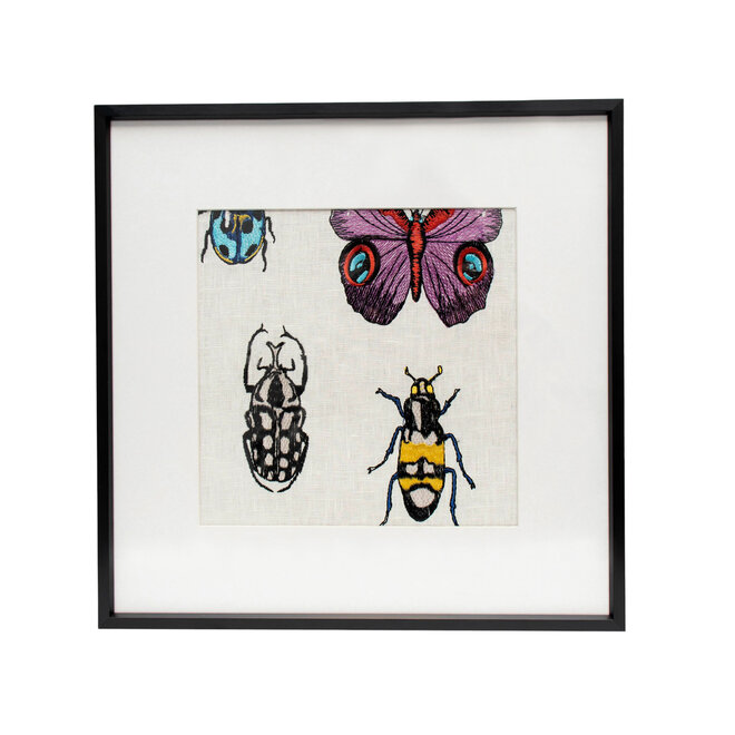 Framed Wallpaper Bugskins Multi