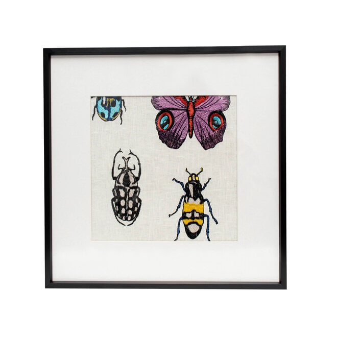 Framed Wallpaper Bugskins Multi