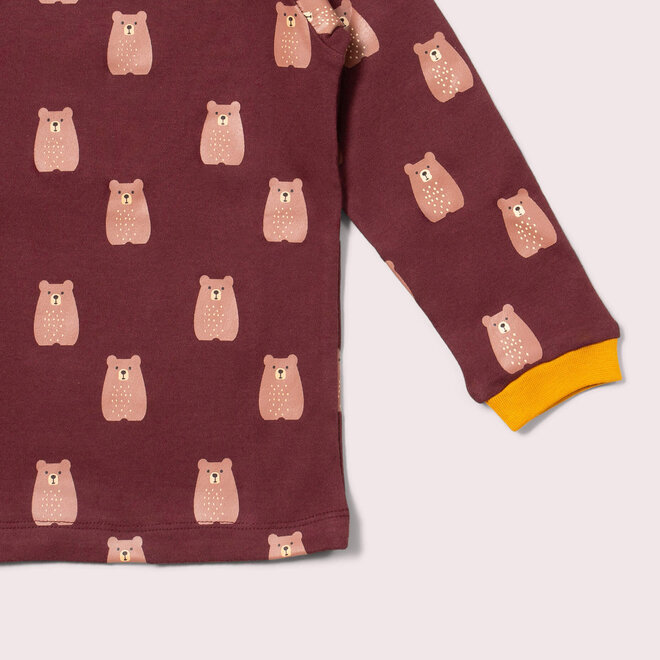 T-Shirt LS Brown Bears
